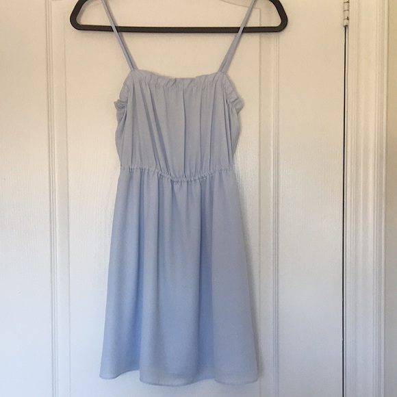 Light blue dress